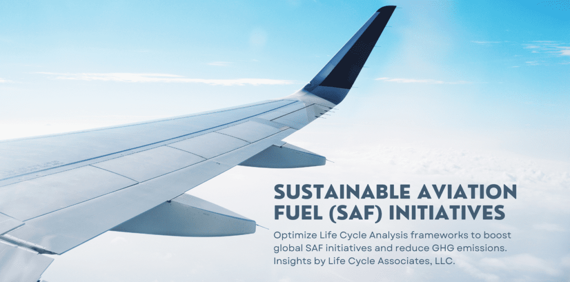 Sustainable Aviation Fuel (SAF) initiatives