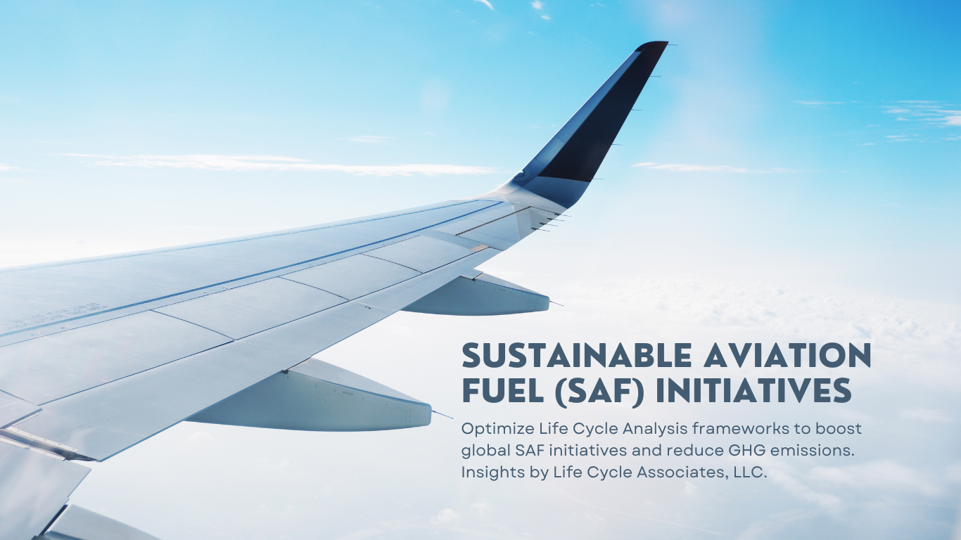 Sustainable Aviation Fuel (SAF) initiatives